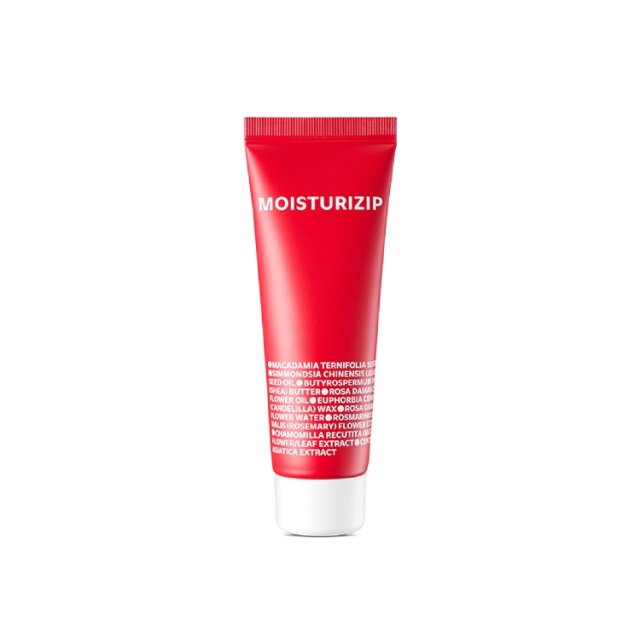 ProtoClinical k-beauty rosy magenta beauty product silhouette with soft aqua side accents on a light background.