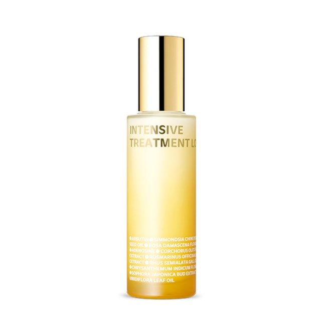 ProtoClinical k-beauty slim pale yellow beauty product silhouette on a light background with soft blue side accents.