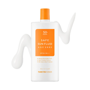 ProtoClinical k-beauty [THANK YOU FARMER] Safe Sun Fluid Age 0880 100ml shown in a centered product thumbnail on a light background.