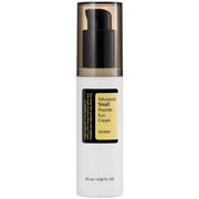ProtoClinical k-beauty COSRX Advanced Snail Peptide Eye Cream 25ml in a slim upright cream tube with a dark cap centered on a white background