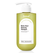 ProtoClinical k-beauty Daleaf Chlorella Better Root Relaxing Shampoo 500ml single upright shampoo bottle centered on a clean white background