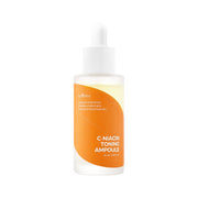 ProtoClinical k-beauty Isntree C-Niacin Toning Ampoule 50ml single upright ampoule bottle centered on a white background