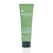 ProtoClinical k-beauty Benton Deep Green Tea Cleansing Foam 120g single upright deep green cleansing package centered on a light background.
