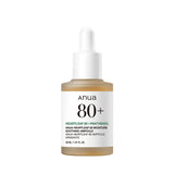 ProtoClinical k-beauty Anua HEARTLEAF 80% MOISTURE SOOTHING AMPOULE 30ml single ampoule bottle packshot on a light background