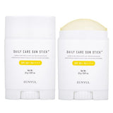 ProtoClinical k-beauty cosmetic graphic in soft beige and lavender tones on a light background.