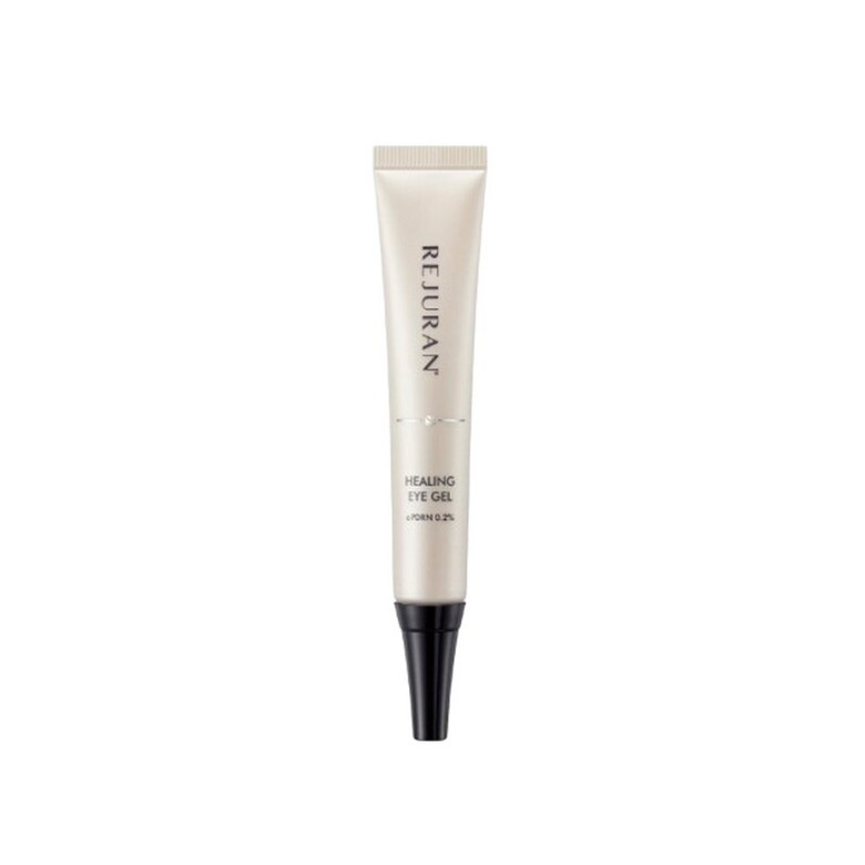 ProtoClinical k-beauty slim taupe beauty bottle silhouette with soft peach side accents on a light background.