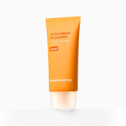 ProtoClinical k-beauty SUNGBOON EDITOR Active Marine Astaxanthin Tone Up Sun Cream SPF50+ PA++++ 50g single sun cream packaging shown in a centered square packshot on a light background