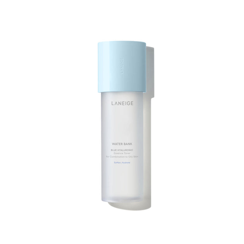 ProtoClinical k-beauty LANEIGE Water Bank Blue Hyaluronic Essence Toner 160ml [for Combination to Oily skin] product visual on a clean background.