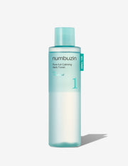 ProtoClinical k-beauty numbuzin No.1 Pure-full Calming Herb Toner 300ml single upright toner bottle centered on a clean white background.