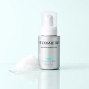 VT PDRN Hyaluronic Acid Mint Micro Bubble Serum 70 ml silver pump bottle